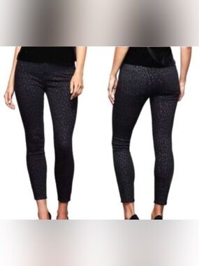 Good American Good Legs Leopard Print Skinny size 6/28